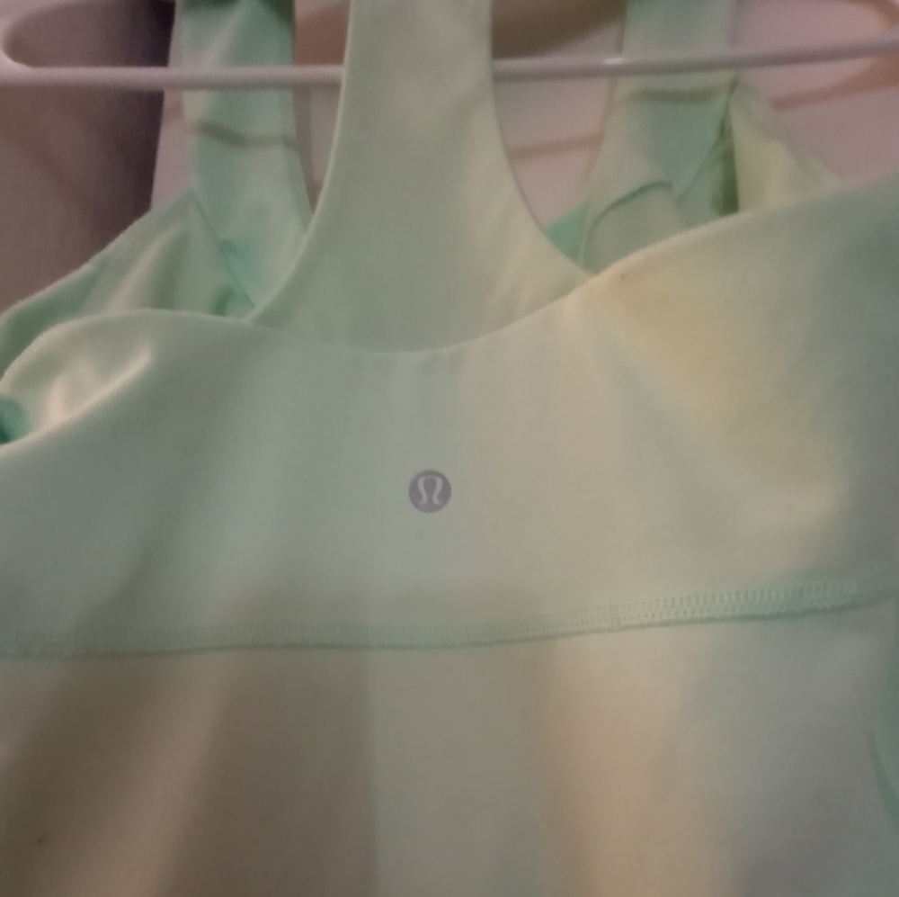 Lululemon tank top Green